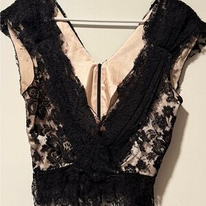Tracy Feith Black Lace Top